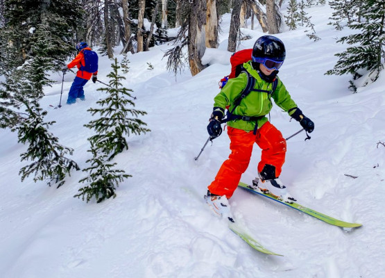 Backcountry Skiing with the Family