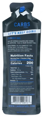 Carbs Fuel Original Energy Gel