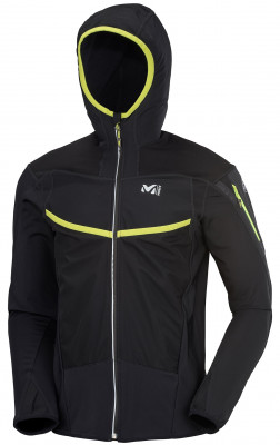 Millet Chaqueta Térmica Hombre - Pierra Ment' Hoodie - Black/Sky Diver