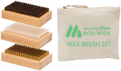 mountainFLOW Wax Brush Set