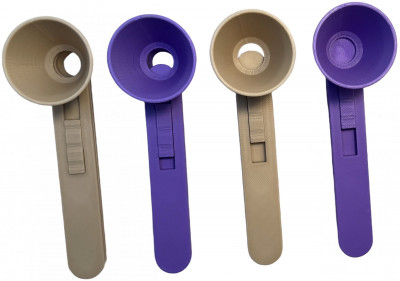 Open Fuel Reusable Funnel Scoop