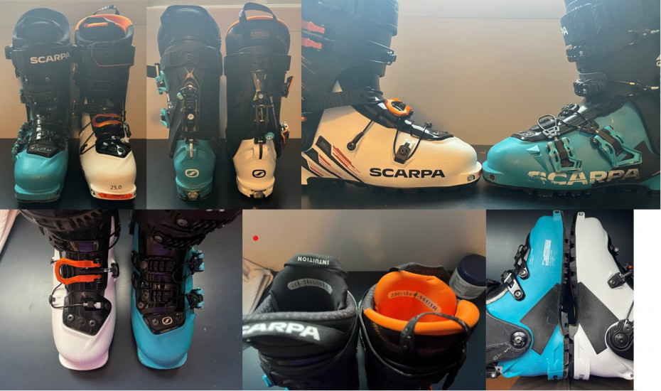 Scarpa shell sizing on sale