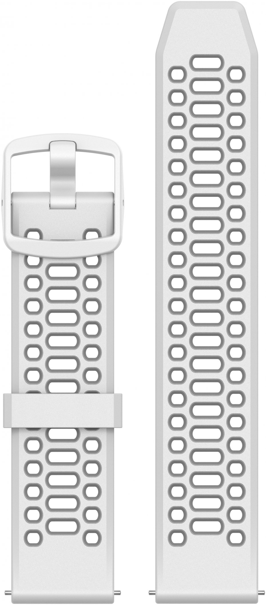 Coros Bracelet Pace 2/Apex 42 mm Silicone White Accessoires montres :  Snowleader