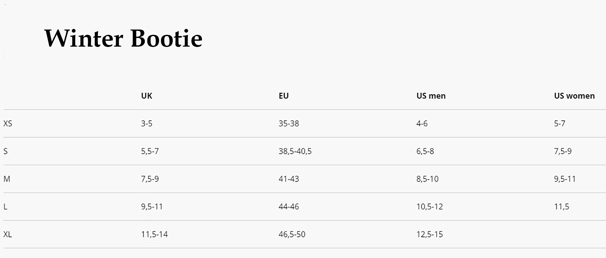 Dynafit boot sizing online