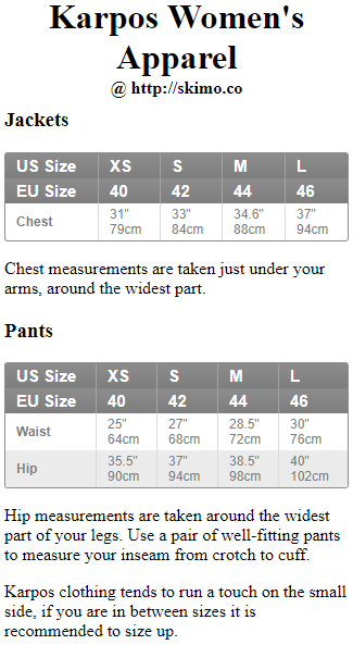 Tutustu 91+ imagen express size chart - abzlocal fi