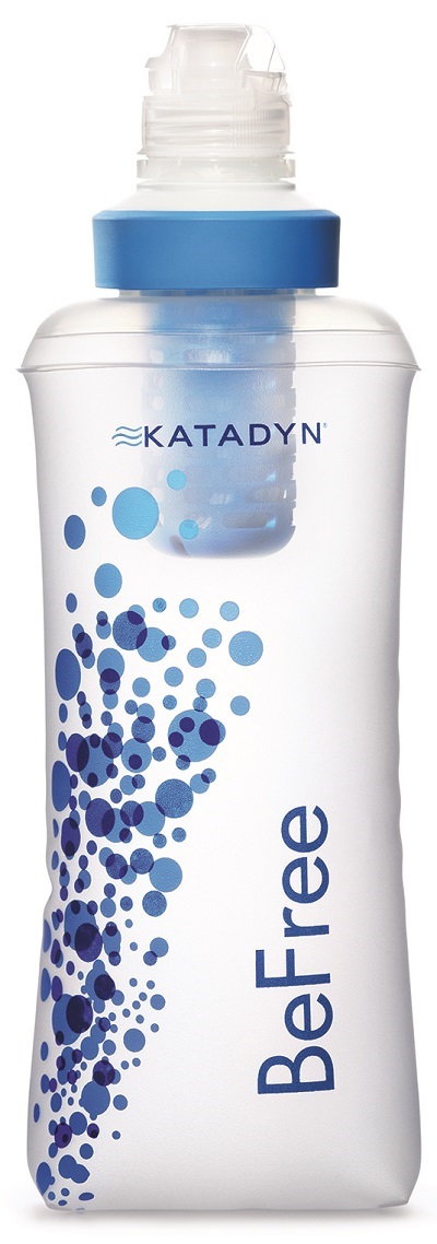 Botella plegable con filtro de agua Katadyn BeFree 600ml - 4nomads