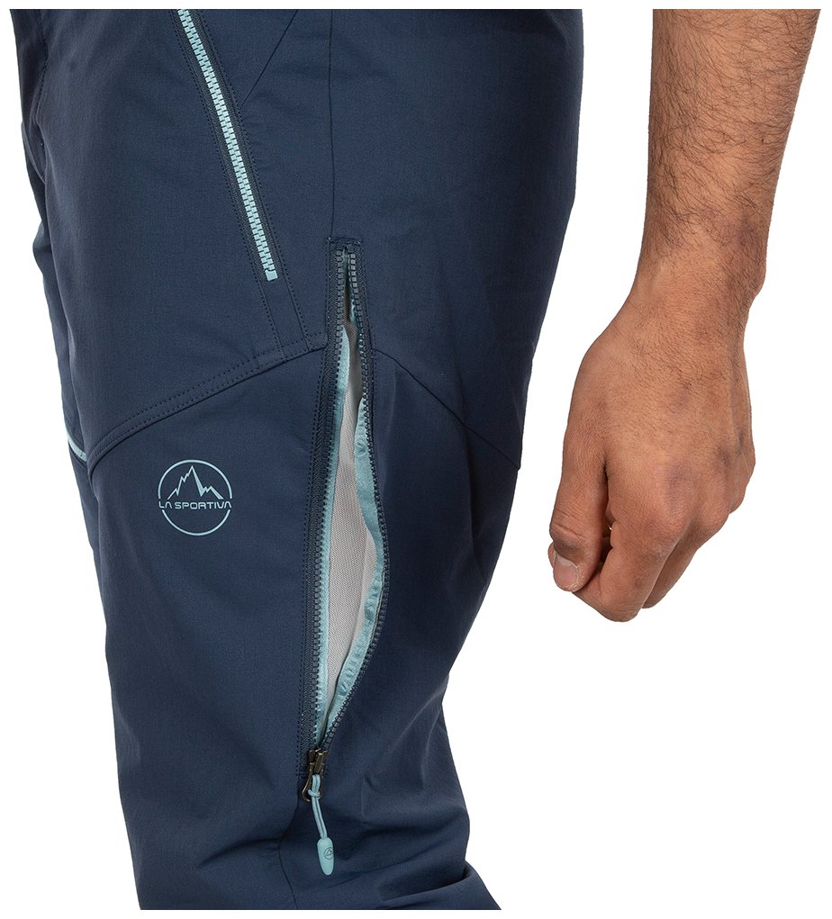 La Sportiva®  Excelsior Pant M Hombre - Azul - Pantalones Esqui de montaña