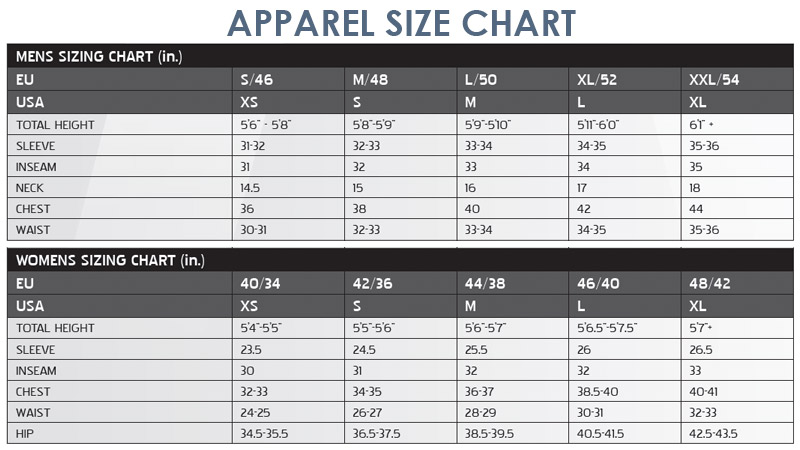 La Sportiva Size Chart