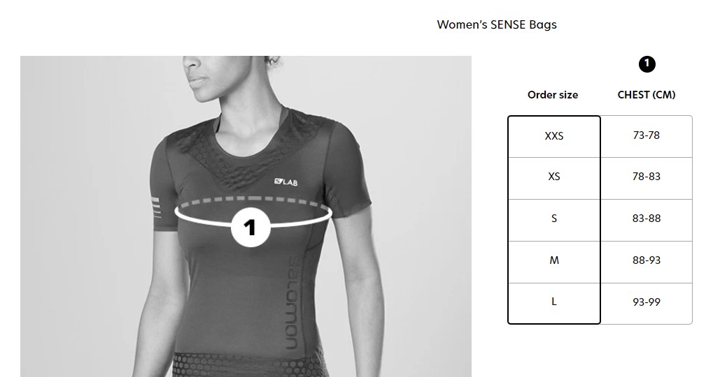 Salomon sense pro tee top